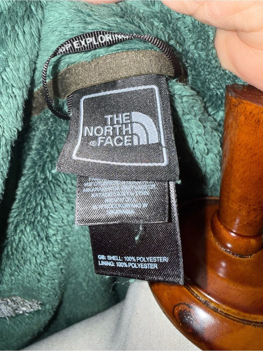 The North Face plush teddy